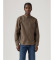Kopen Levi's Authentiek bruin overhemd met knoopsluiting