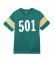 Levi's T-shirt estampada PescoÃ§o redondo 501 verde