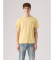 Acheter Levi's T-shirt Original Housemark jaune clair