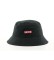 Levi's Gorro Bucket Hat - Baby Tab Logo negro