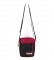 Levi's Mini borsa a tracolla rossa a pipistrello rossa solida -15.5x5.5x21cm-