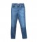 Levi's Trousers 721 High Rise Skinny Med Indigo blue