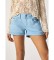 Pepe Jeans Shorts Siouxie azul