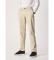 Pepe Jeans Sloane beige elastic trousers