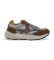 Buy Voile blanche Leather Sneakers Club22 grey