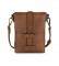 Lois Mini mobile phone shoulder bag 308221 brown -12,5 x 17 x 2 cm