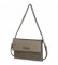 Lois LOIS Women's shoulder bag with interchangeable handles 311766 dark silver colour