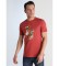 Lois Jeans T-Shirt graphique à manches courtes rouge