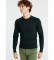Lois Basic Sweater Box Neck green