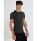 Lois Jeans T-shirt à manches courtes vert foncé