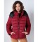 Comprar Lois Jeans Casaco com capuz acolchoado castanho com capuz