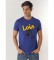 Lois T-shirt bÃ¡sica de manga curta azul