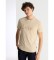 Comprare Lois Jeans T-shirt basic a maniche corte con stampa beige