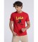 Lois T-shirt de manga curta 131952 Vermelha