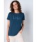 Lois Blue puff print short sleeve t-shirt