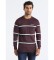 Buy Lois Jeans Mathew Liah Sweater maroon