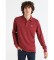 Buy Lois Jeans Basic long sleeve polo shirt in pique fabric with red logo