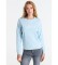 Comprar Lois Jeans Sweatshirt básica com logótipo estampado em puff azul