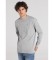 Kopen Lois Jeans Basic Hoodless Sweatshirt grijs