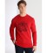 Comprar Lois Jeans Sudadera gráfica heraldica rojo
