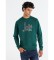 Køb Lois Jeans GrÞn sweatshirt med vintage-logo