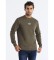 Acheter Lois Jeans Sweatshirt Fusion vert vulcain