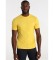 Lois T-Shirt brodÃ© en coton liquide jaune