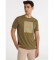 Lois Graphic Short Sleeve T-shirt green chest