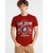 Lois T-Shirt Ã  manches courtes Vintage rouge