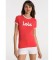 Lois Lois Jeans T-shirt vermelha