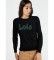 Lois Logo Flock sweatshirt black 