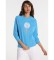 Lois Rangla Grafica sleeve sweatshirt blue