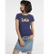 Lois T-shirt bÃ¡sica azul