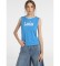 Lois T-shirt com logótipo Azul