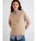 Comprar Marella Jersey oversize de mezcla de cachemira Spider beige