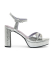 Köp Mariamare Silver Roseta Sandaler