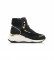 Mariamare Black wedge high top trainers