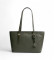 Buy Michael Kors Quinn green shopper bag