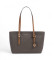 Buy Michael Kors Brown monogrammed tote bag
