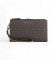 Comprar Michael Kors Monedero de piel Jet Set canvas marrón