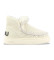 Nakup Mou Usnjeni gležnjarji Eskimo sneak krepko bleščeč logotip off white