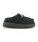 Comprare Mou Zoccoli in pelle nera con logo in metallo Bounce Clog