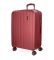 Movom Large suitcase Movom Wood rigid Red -49x70x28cm