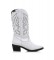 Mustang Stivali casual in pelle TEO bianco -Altezza tac n 5cm-