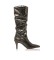 Buy Mustang Chantal silver boots -Heel height 8cm