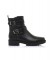 Mustang Casual Ankle Boots CampaÃ±a negra