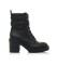 Mustang Casual ankle boots MAYA black -Height heel 7cm