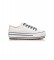 Mustang Trainers Bigger-T white -Platform height 4,5cm