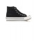 Mustang Bigger-X black button-down sneakers