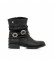 Mustang Black Persea Booties